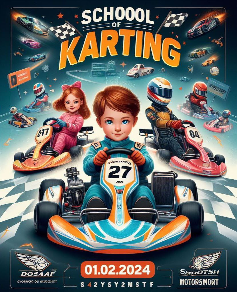 С 1 февраля 2024 года начинаем набор в группы по картингу!